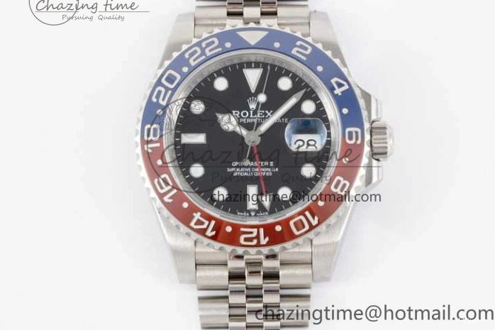 on APF 1:1 Edition 126710 Bracelet VR3285 904L GMT Master Jubilee II SS CHS BLRO Best 0117
